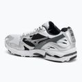 Scarpe da uomo Mizuno Wave Rider 10 bianco/argento/nero 3