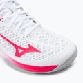 Scarpe da tennis da donna Mizuno Wave Exceed Tour 4 CC bianco 61GA207164 7