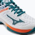Mizuno Aw21 Wave Exceed Tour 4 Cc scarpe da tennis bianco 61GC207485 8