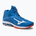 Mizuno Wave Lightning Z6 Mid scarpe da pallavolo blu V1GA200524