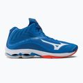 Mizuno Wave Lightning Z6 Mid scarpe da pallavolo blu V1GA200524 2