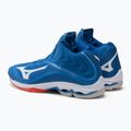 Mizuno Wave Lightning Z6 Mid scarpe da pallavolo blu V1GA200524 3