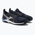 Scarpe da pallavolo da uomo Mizuno Wave Supersonic 2 blu navy V1GA204002 5