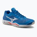 Scarpa da pallamano Mizuno Wave Stealth V blu X1GA180024