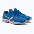 Scarpa da pallamano Mizuno Wave Stealth V blu X1GA180024 5