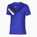 Maglietta da tennis da uomo Mizuno Shadow Graphic Tee blu viola