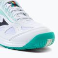 Scarpe da tennis da donna Mizuno Break Shot 3 AC bianco e verde 61GA212623 9