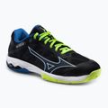Scarpe da tennis da uomo Mizuno Wave Exceed Light AC nero 61GA2218