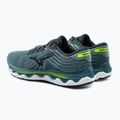 Scarpe da corsa da uomo Mizuno Wave Horizon 6 blu J1GC222615 3