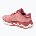 Scarpe da corsa da donna Mizuno Wave Horizon 6 rosa granata/rame rosa/persimmon 3