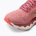 Scarpe da corsa da donna Mizuno Wave Horizon 6 rosa granata/rame rosa/persimmon 8
