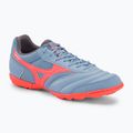 Scarpe da calcio Mizuno Morelia Sala Classic TF uomo blu placido/fiamma di neon