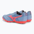 Scarpe da calcio Mizuno Morelia Sala Classic TF uomo blu placido/fiamma di neon 3