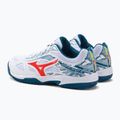 Scarpe da tennis da uomo Mizuno Breakshot 3 CC bianco 61GC2125 3