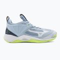 Scarpe da pallavolo donna Mizuno Wave Momentum 2 erica/bianco/neo lime 2