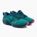 Scarpe da corsa da donna Mizuno Wave Rider TT verde J1GD213229 5
