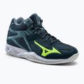 Scarpe da pallavolo uomo Mizuno Thunder Blade 3 Mid blu V1GA217538