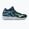 Scarpe da pallavolo uomo Mizuno Thunder Blade 3 Mid blu V1GA217538 2