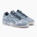 Scarpe da pallavolo donna Mizuno Thunder Blade 3 azzurro V1GC217002 5