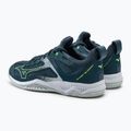 Scarpe da pallamano da uomo Mizuno Ghost Shadow verde X1GA218038 3