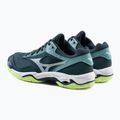 Scarpe da pallamano da uomo Mizuno Wave Phantom 2 blu X1GA206038 3