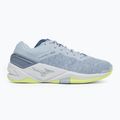 Scarpe da pallamano da donna Mizuno Wave Stealth Neo erica/bianco/neo lime 2