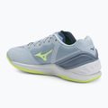 Scarpe da pallamano da donna Mizuno Wave Stealth Neo erica/bianco/neo lime 3