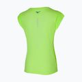 Maglietta da corsa da donna Mizuno Aero Tee neolime 4