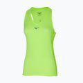 Canotta running donna Mizuno Aero Tank neolime