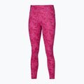 Leggings da running donna Mizuno 7/8 Printed pink peacock