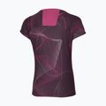 Maglietta da corsa da donna Mizuno Aero Tee gape wine 2