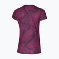 Maglietta da running da donna Mizuno Graphic Tee magenta haze 2