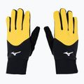 Guanti da corsa Mizuno Warmalite giallo corsa 3