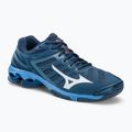 Scarpe da pallavolo da uomo Mizuno Wave Voltage blu navy V1GA216021
