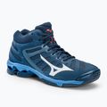 Scarpe da pallavolo uomo Mizuno Wave Voltage Mid blu navy V1GA216521