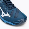 Scarpe da pallavolo uomo Mizuno Wave Voltage Mid blu navy V1GA216521 9