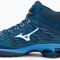 Scarpe da pallavolo uomo Mizuno Wave Voltage Mid blu navy V1GA216521 12