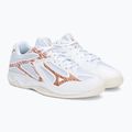 Scarpe da pallavolo donna Mizuno Thunder Blade 3 bianco V1GC217036 4