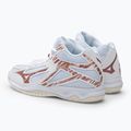 Scarpe da pallavolo donna Mizuno Thunder Blade 3 Mid bianco V1GC217536 3