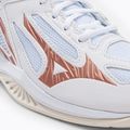 Scarpe da pallavolo donna Mizuno Thunder Blade 3 Mid bianco V1GC217536 7