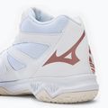 Scarpe da pallavolo donna Mizuno Thunder Blade 3 Mid bianco V1GC217536 11