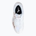 Scarpe da pallavolo Mizuno Lightning Star Z6 bambino bianco V1GD210336 6