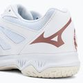 Scarpe da pallavolo Mizuno Lightning Star Z6 bambino bianco V1GD210336 9