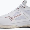 Scarpe da pallamano da donna Mizuno Ghost Shadow bianco 9