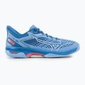 Scarpe da tennis da donna Mizuno Wave Exceed Tour 5 AC blu 61GA227121 2