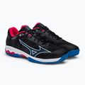 Scarpa Mizuno Wave Exceed Light CC Padel uomo nero 61GB222210 4