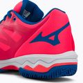 Scarpe da padel donna Mizuno Wave Exceed Light CC Padel rosa 61GB222363 8