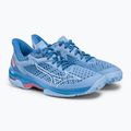 Scarpe da tennis da donna Mizuno Wave Exceed Tour 5 CC blu 61GC227521 5