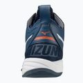 Scarpe da pallavolo da uomo Mizuno Wave Momentum 2 Mid dark denim/bianco/scarlatto ibis 8