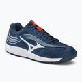 Scarpe da pallavolo Mizuno Cyclone Speed 3 blu e bianche V1GA218021